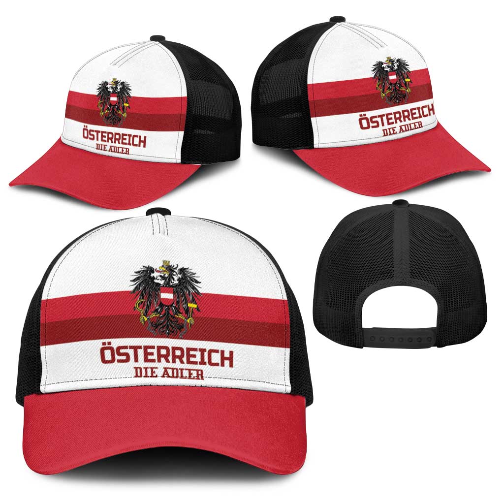Hockey 2026 Austria Baseball Net Cap Osterreich Die Adler