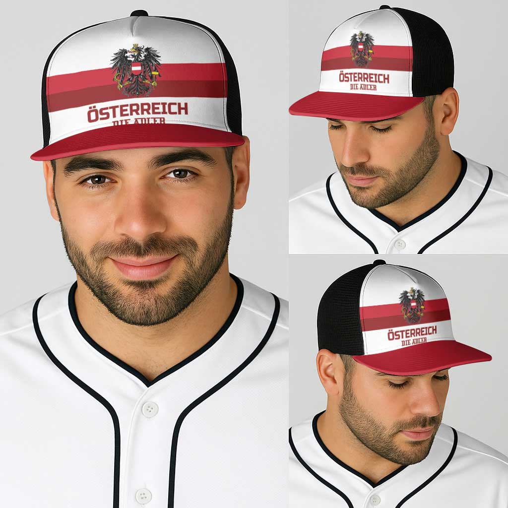 Hockey 2026 Austria Baseball Net Cap Osterreich Die Adler