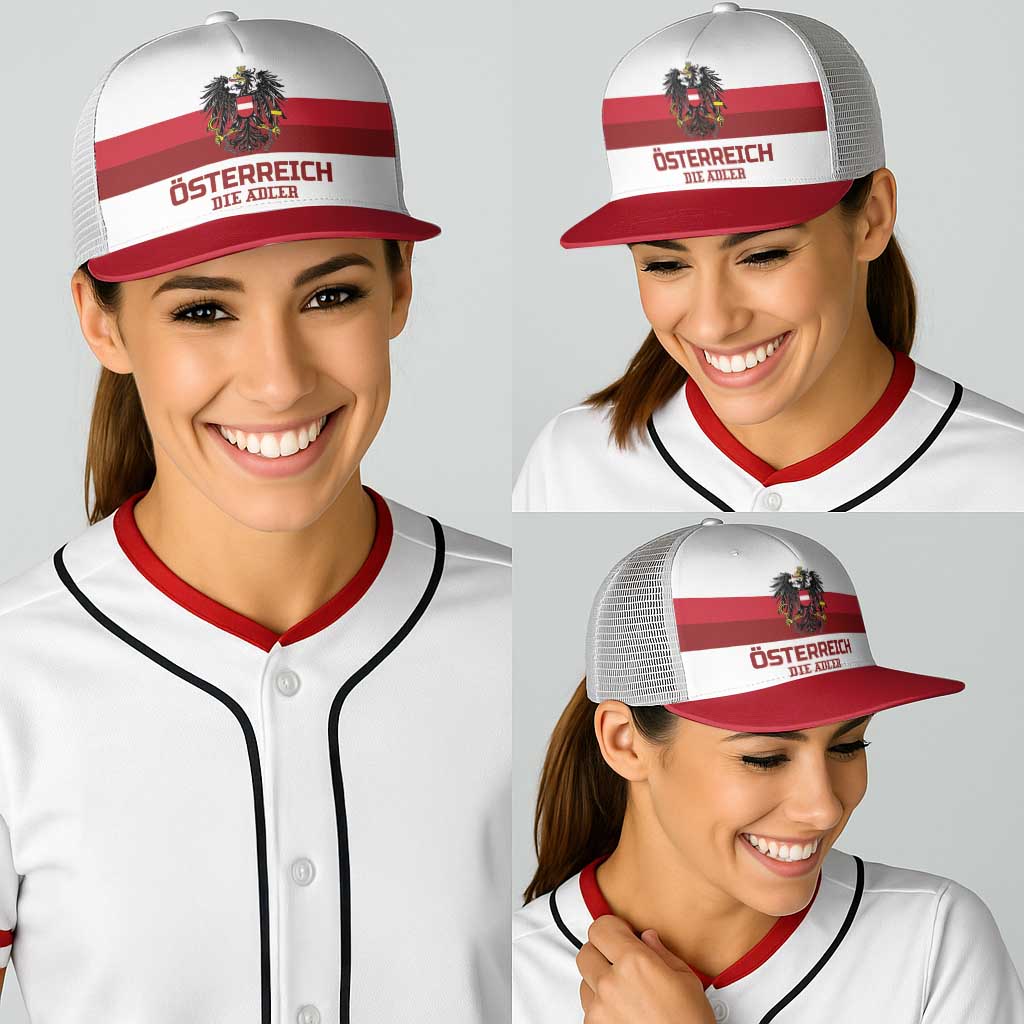 Hockey 2026 Austria Baseball Net Cap Osterreich Die Adler