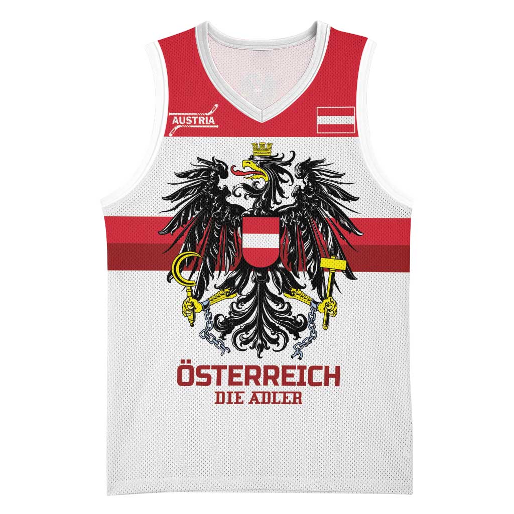 Custom Hockey 2026 Austria Basketball Jersey Osterreich Die Adler