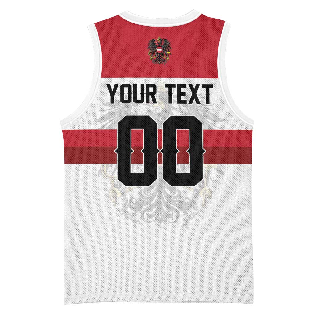 Custom Hockey 2026 Austria Basketball Jersey Osterreich Die Adler