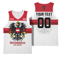 Custom Hockey 2026 Austria Basketball Jersey Osterreich Die Adler