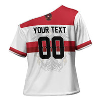 Custom Hockey 2026 Austria Cross Shoulder Shirt Osterreich Die Adler