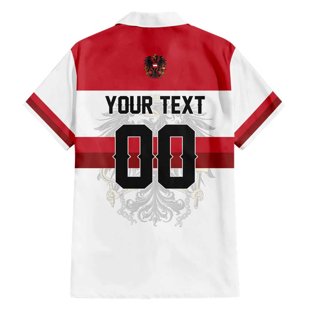 Custom Hockey 2026 Austria Hawaiian Shirt Osterreich Die Adler