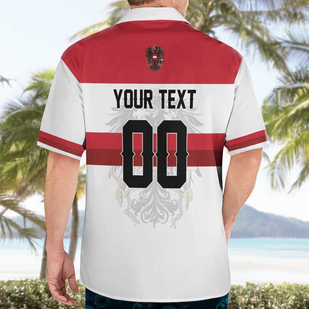 Custom Hockey 2026 Austria Hawaiian Shirt Osterreich Die Adler