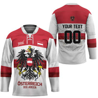 Custom Hockey 2026 Austria Hockey Jersey Osterreich Die Adler