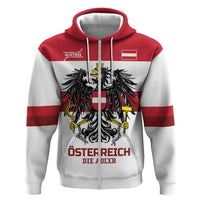Custom Hockey 2026 Austria Hoodie Osterreich Die Adler