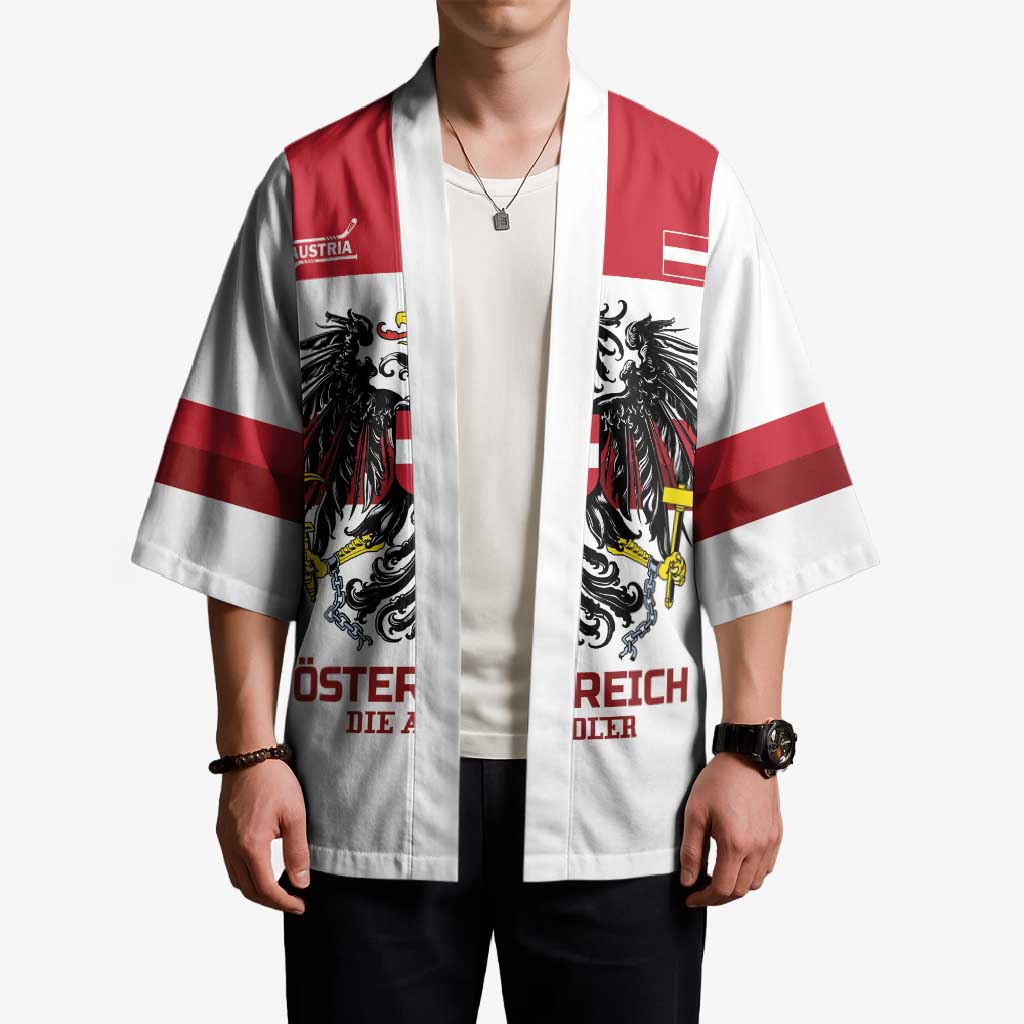Custom Hockey 2026 Austria Kimono Osterreich Die Adler