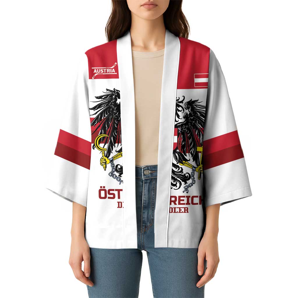 Custom Hockey 2026 Austria Kimono Osterreich Die Adler