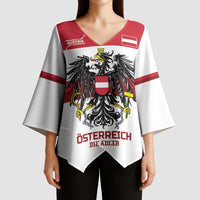 Custom Hockey 2026 Austria Kimono Sleeve Blouse Osterreich Die Adler