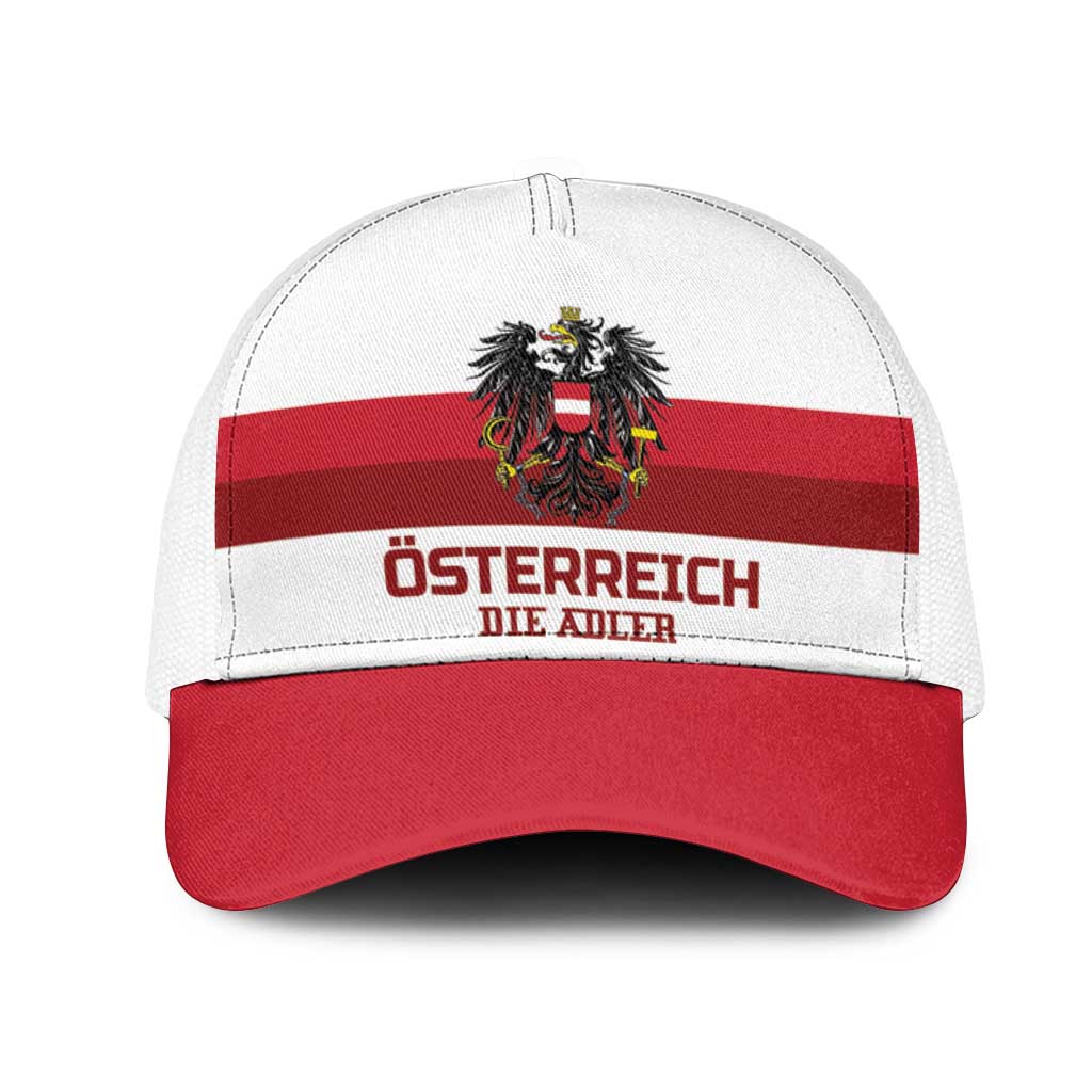Hockey 2026 Austria Mesh Trucker Cap Osterreich Die Adler
