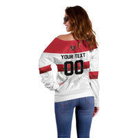 Custom Hockey 2026 Austria Off Shoulder Sweater Osterreich Die Adler