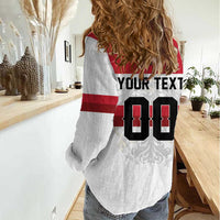 Custom Hockey 2026 Austria Women Casual Shirt Osterreich Die Adler