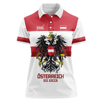 Custom Hockey 2026 Austria Women Polo Shirt Osterreich Die Adler
