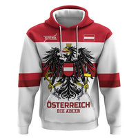 Custom Hockey 2026 Austria Zip Hoodie Osterreich Die Adler