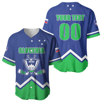 Custom Hockey 2026 Slovenia Baseball Jersey Go Champions Risi