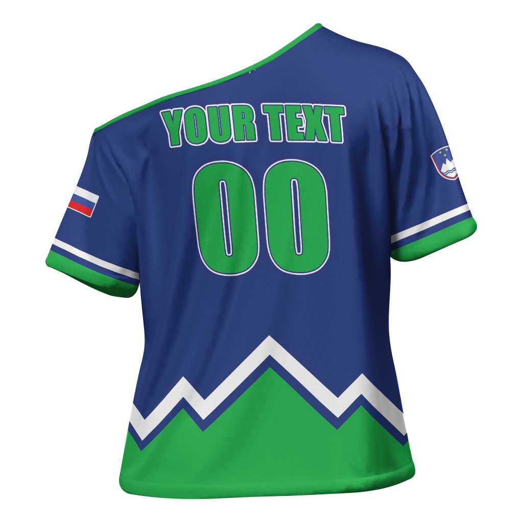 Custom Hockey 2026 Slovenia Cross Shoulder Shirt Go Champions Risi