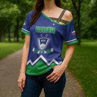 Custom Hockey 2026 Slovenia Cross Shoulder Shirt Go Champions Risi