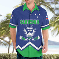 Custom Hockey 2026 Slovenia Hawaiian Shirt Go Champions Risi