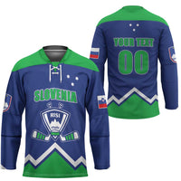 Custom Hockey 2026 Slovenia Hockey Jersey Go Champions Risi