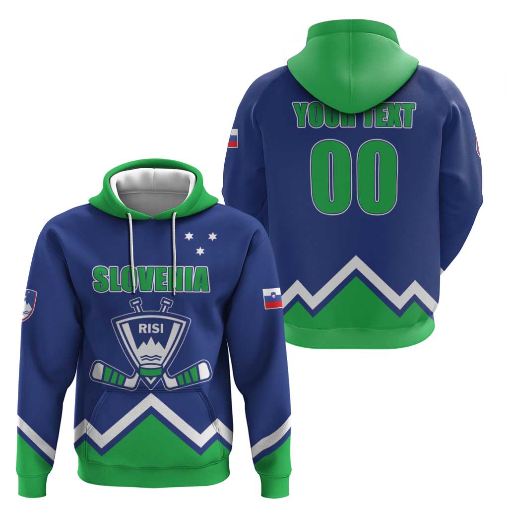 Custom Hockey 2026 Slovenia Hoodie Go Champions Risi