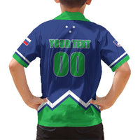 Custom Hockey 2026 Slovenia Kid Hawaiian Shirt Go Champions Risi