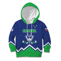 Custom Hockey 2026 Slovenia Kid Hoodie Go Champions Risi
