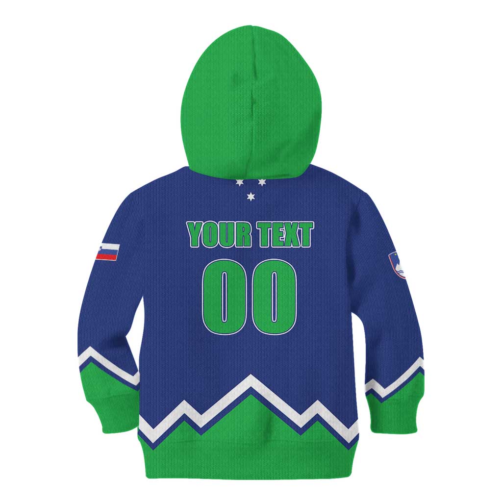 Custom Hockey 2026 Slovenia Kid Hoodie Go Champions Risi