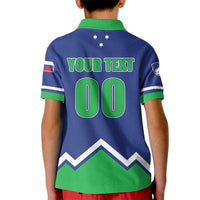 Custom Hockey 2026 Slovenia Kid Polo Shirt Go Champions Risi