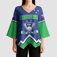 Custom Hockey 2026 Slovenia Kimono Sleeve Blouse Go Champions Risi