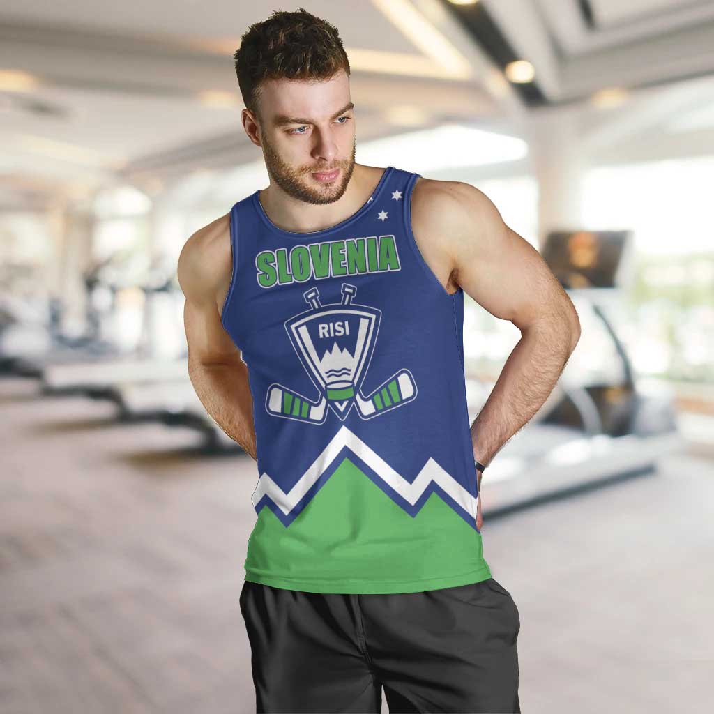 Custom Hockey 2026 Slovenia Men Tank Top Go Champions Risi