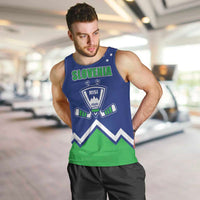 Custom Hockey 2026 Slovenia Men Tank Top Go Champions Risi