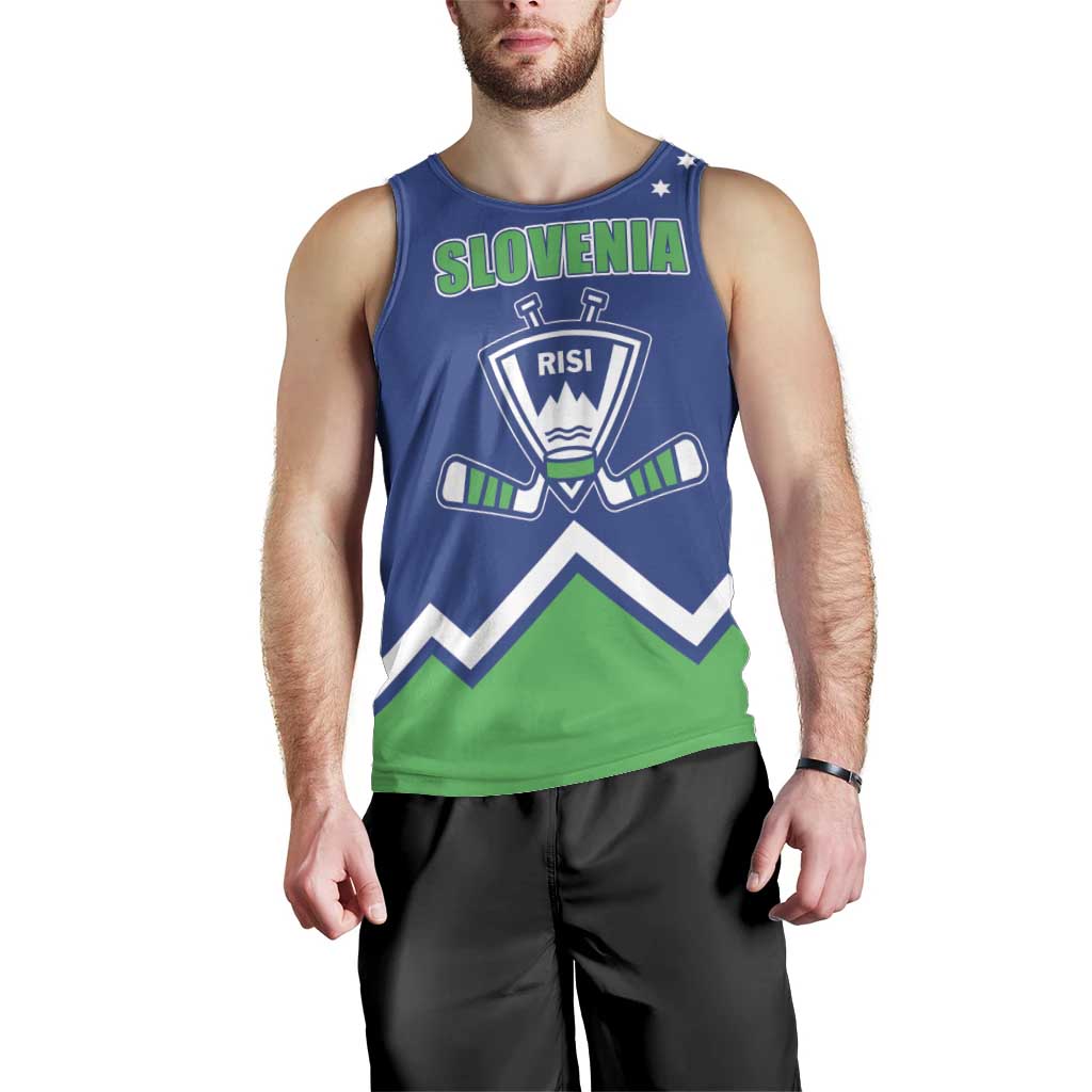 Custom Hockey 2026 Slovenia Men Tank Top Go Champions Risi