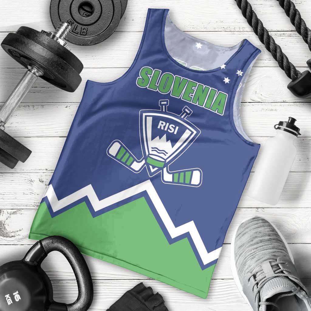 Custom Hockey 2026 Slovenia Men Tank Top Go Champions Risi