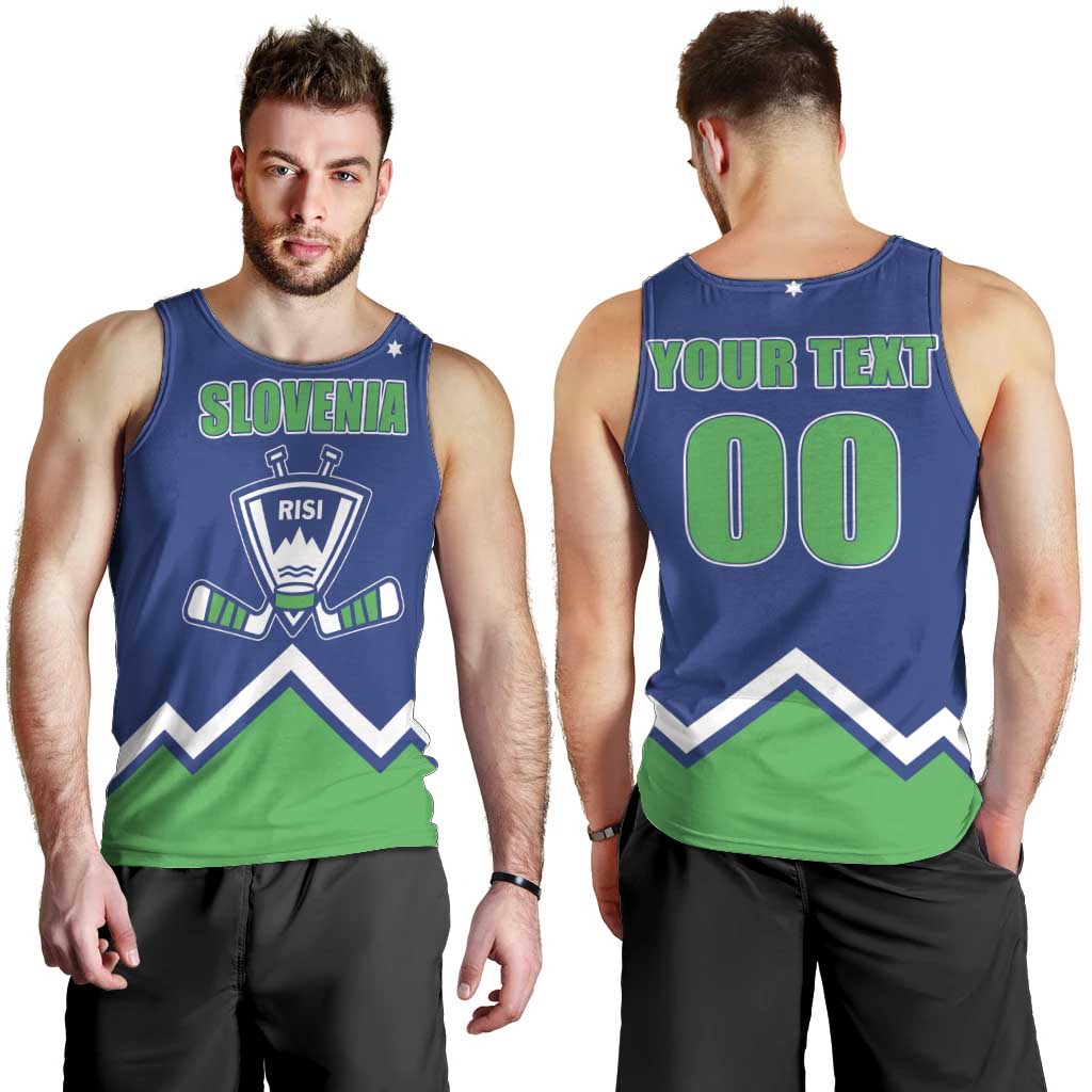 Custom Hockey 2026 Slovenia Men Tank Top Go Champions Risi