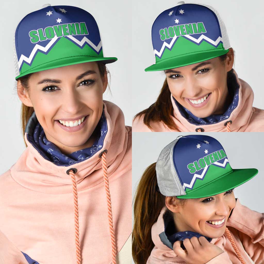 Hockey 2026 Slovenia Mesh Trucker Cap Go Champions Risi