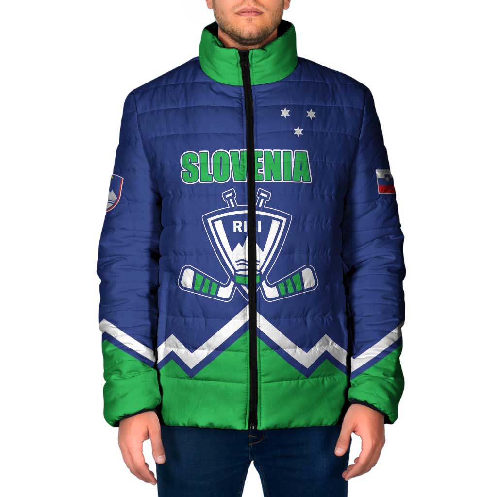 Custom Hockey 2026 Slovenia Padded Jacket Go Champions Risi