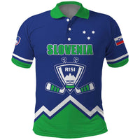 Custom Hockey 2026 Slovenia Polo Shirt Go Champions Risi