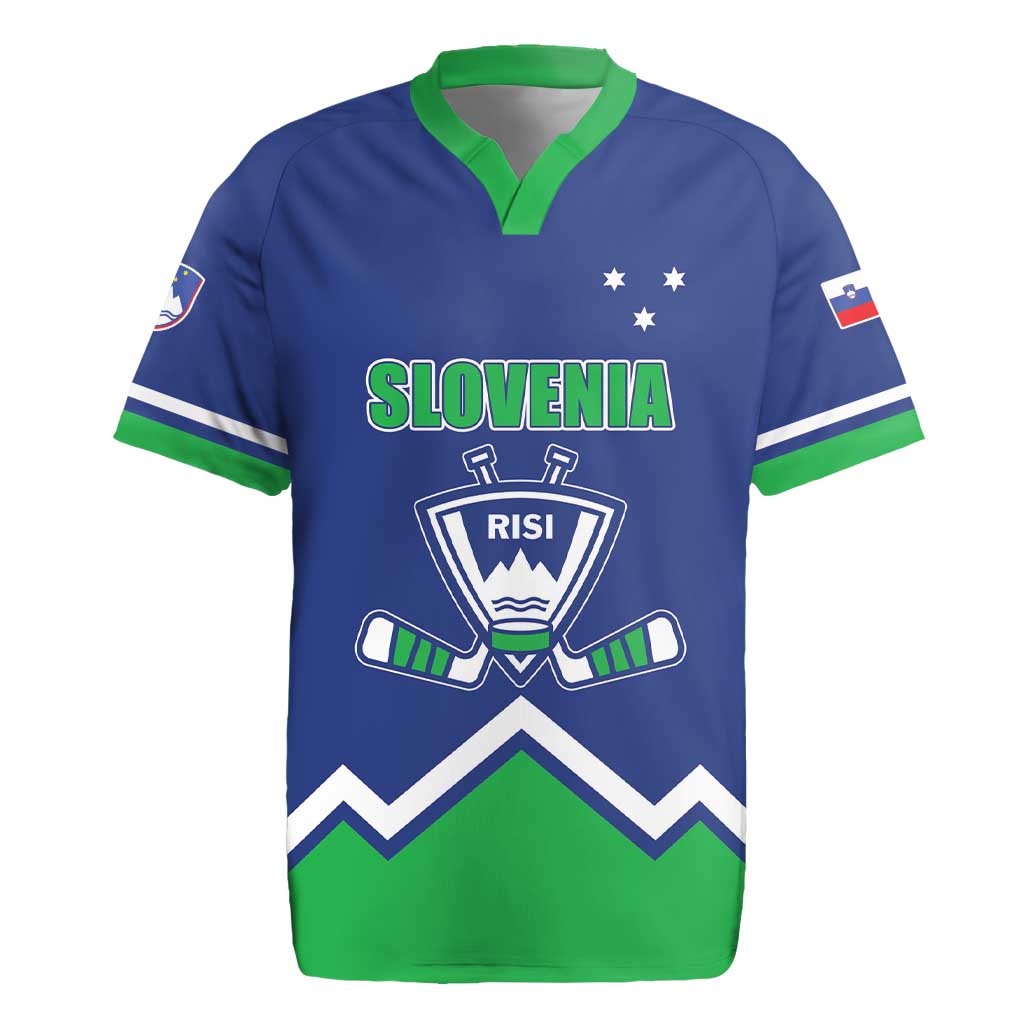 Custom Hockey 2026 Slovenia Rugby Jersey Go Champions Risi