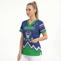 Custom Hockey 2026 Slovenia Scrub Top Go Champions Risi