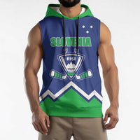 Custom Hockey 2026 Slovenia Sleeveless Hoodie Go Champions Risi