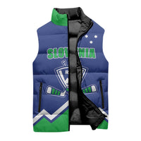 Custom Hockey 2026 Slovenia Sleeveless Puffer Jacket Go Champions Risi