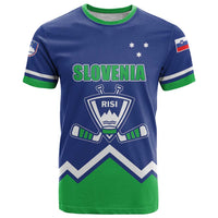Custom Hockey 2026 Slovenia T Shirt Go Champions Risi