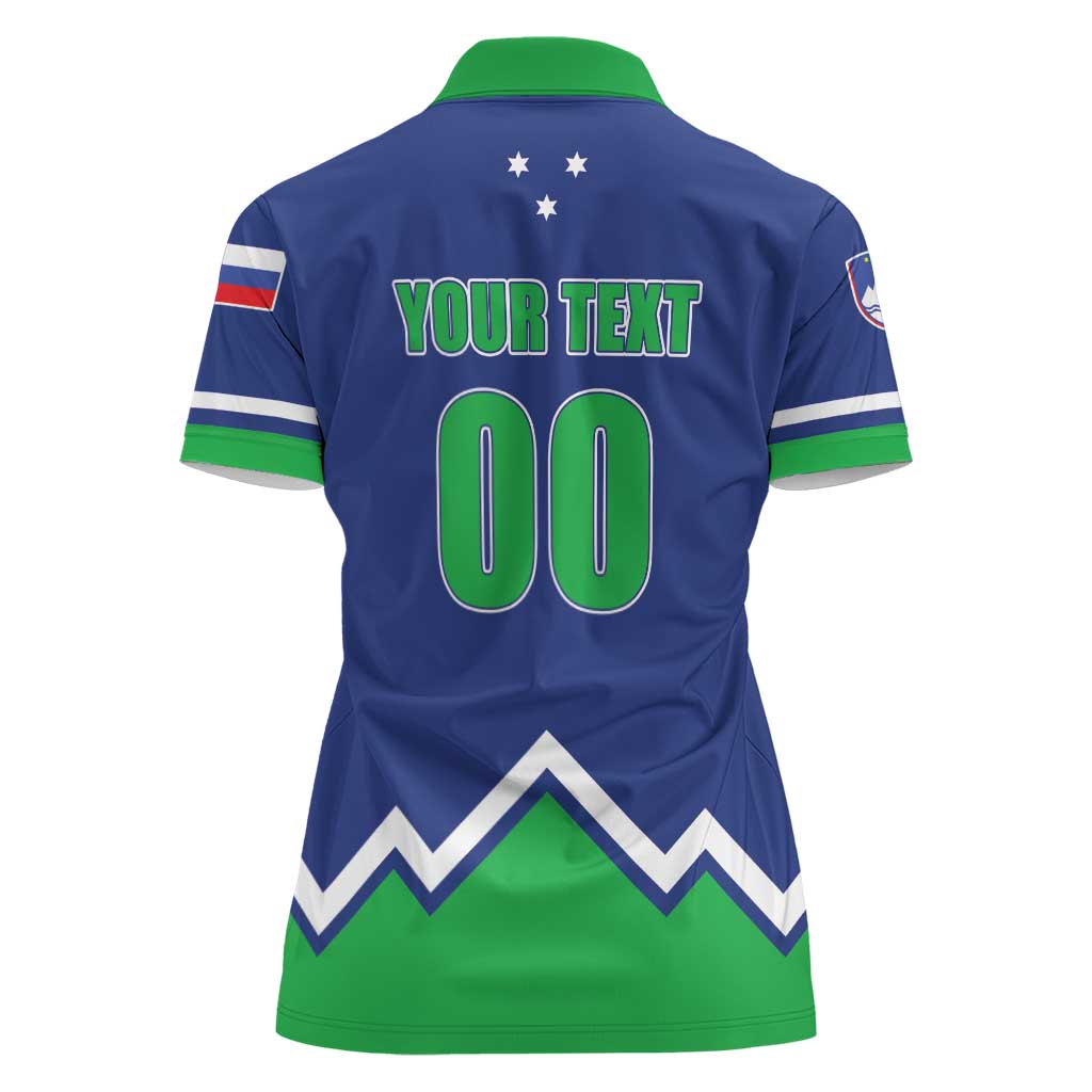Custom Hockey 2026 Slovenia Women Polo Shirt Go Champions Risi