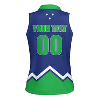 Custom Hockey 2026 Slovenia Women Sleeveless Polo Shirt Go Champions Risi