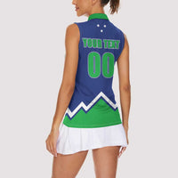 Custom Hockey 2026 Slovenia Women Sleeveless Polo Shirt Go Champions Risi
