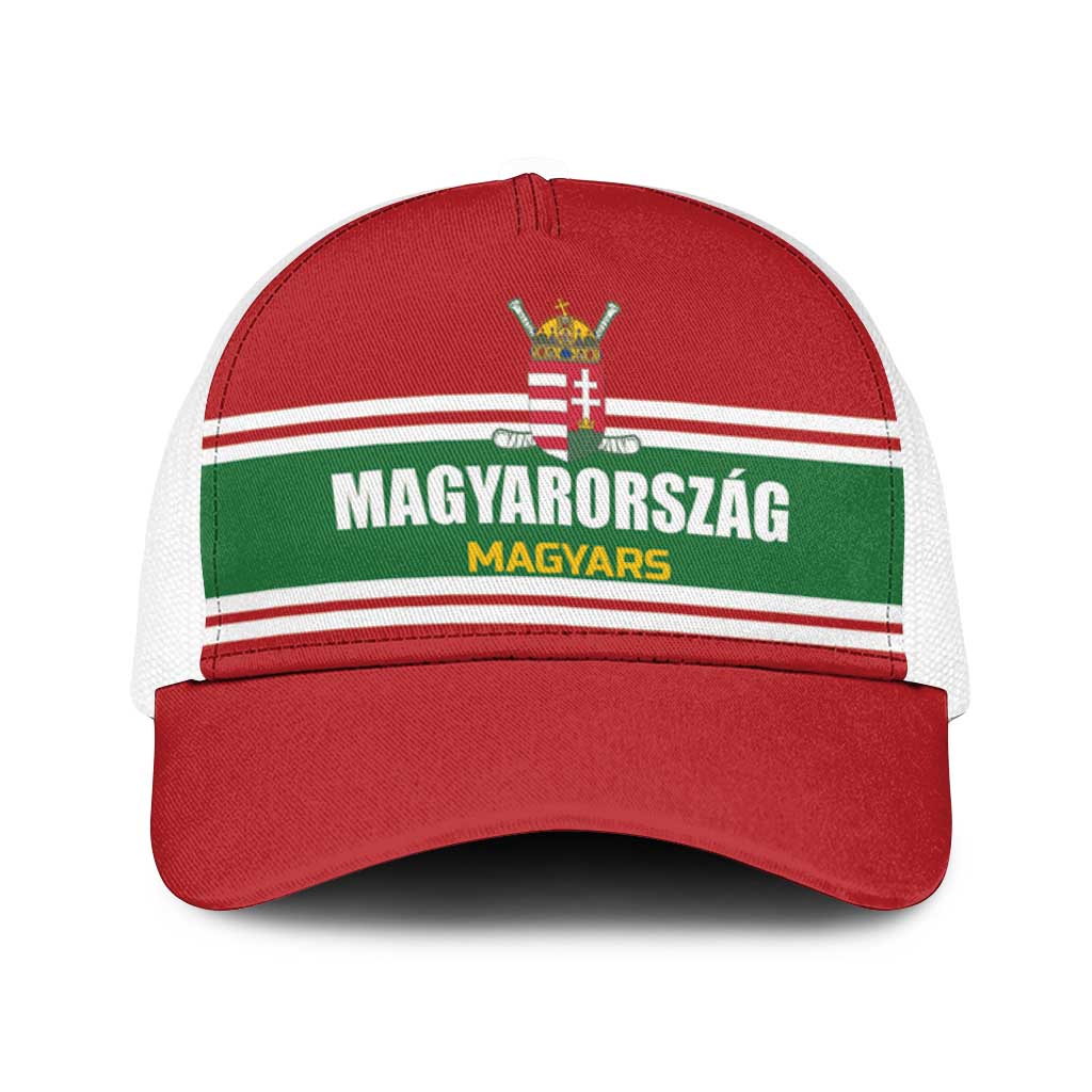 Hockey 2026 Hungary Baseball Net Cap Magyars Go Champions