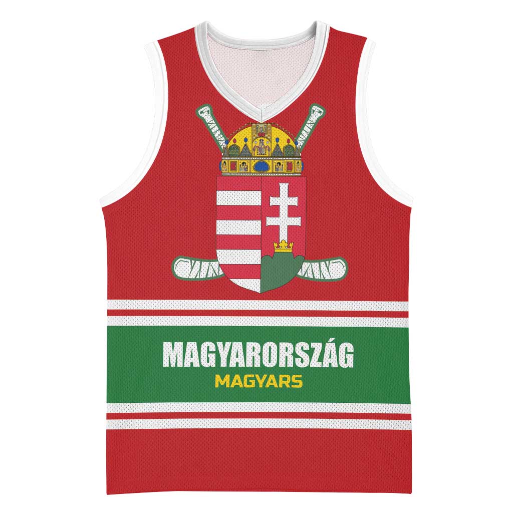 Custom Hockey 2026 Hungary Basketball Jersey Magyars Go Champions