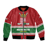 Custom Hockey 2026 Hungary Bomber Jacket Magyars Go Champions