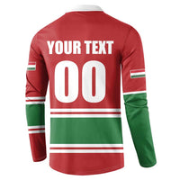 Custom Hockey 2026 Hungary Button Sweatshirt Magyars Go Champions